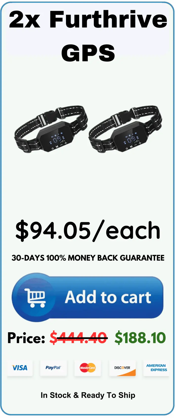 Furthrive GPS offer price